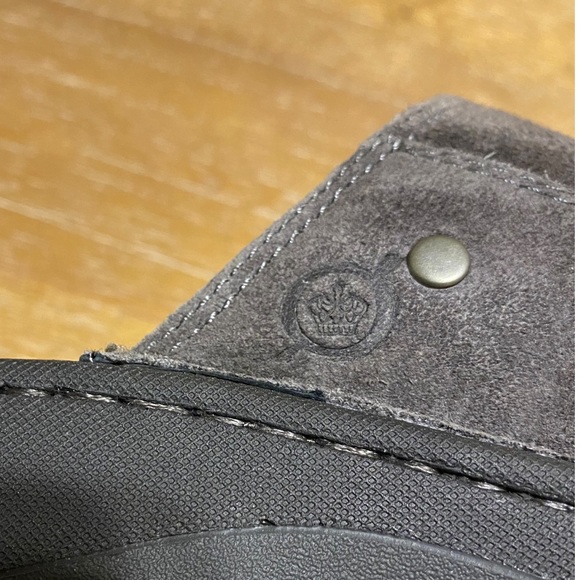 NWOT Born Majesty Leather & Suede Studded Slip On Clog Size 8 - Picture 9 of 11